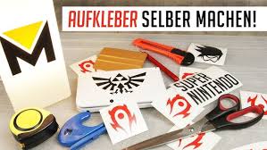 aufkleber selber drucken