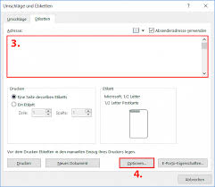 klebeetiketten drucken word
