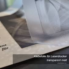 klebefolie transparent bedrucken