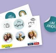 aufkleber drucken dm