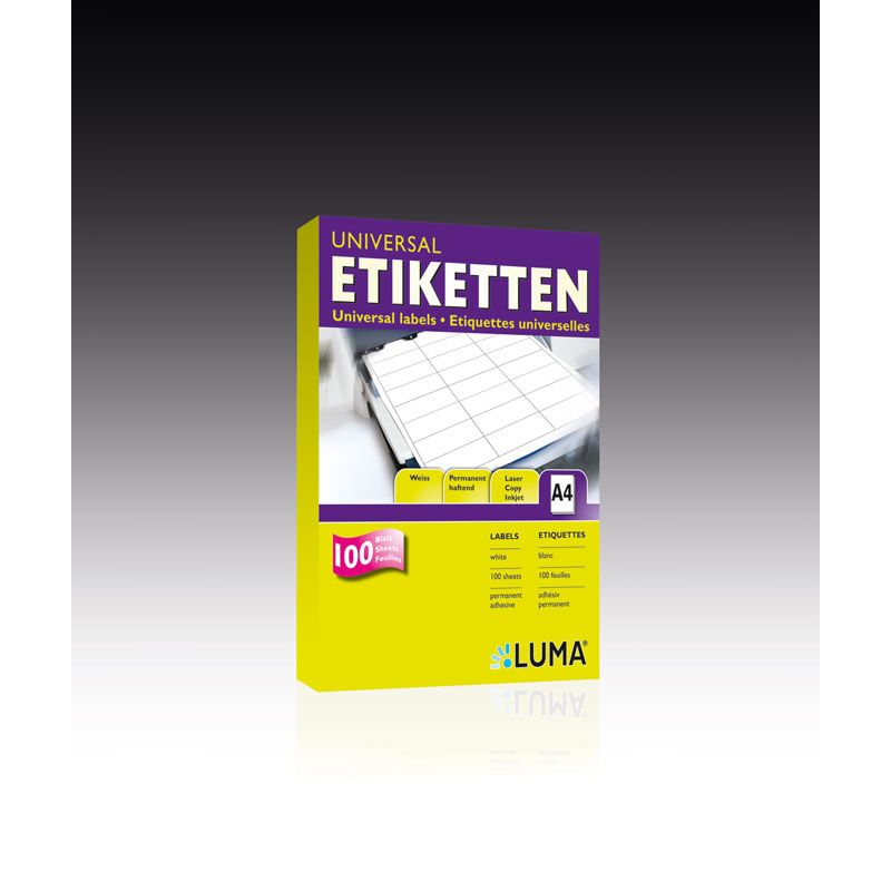 klebeetiketten din a4