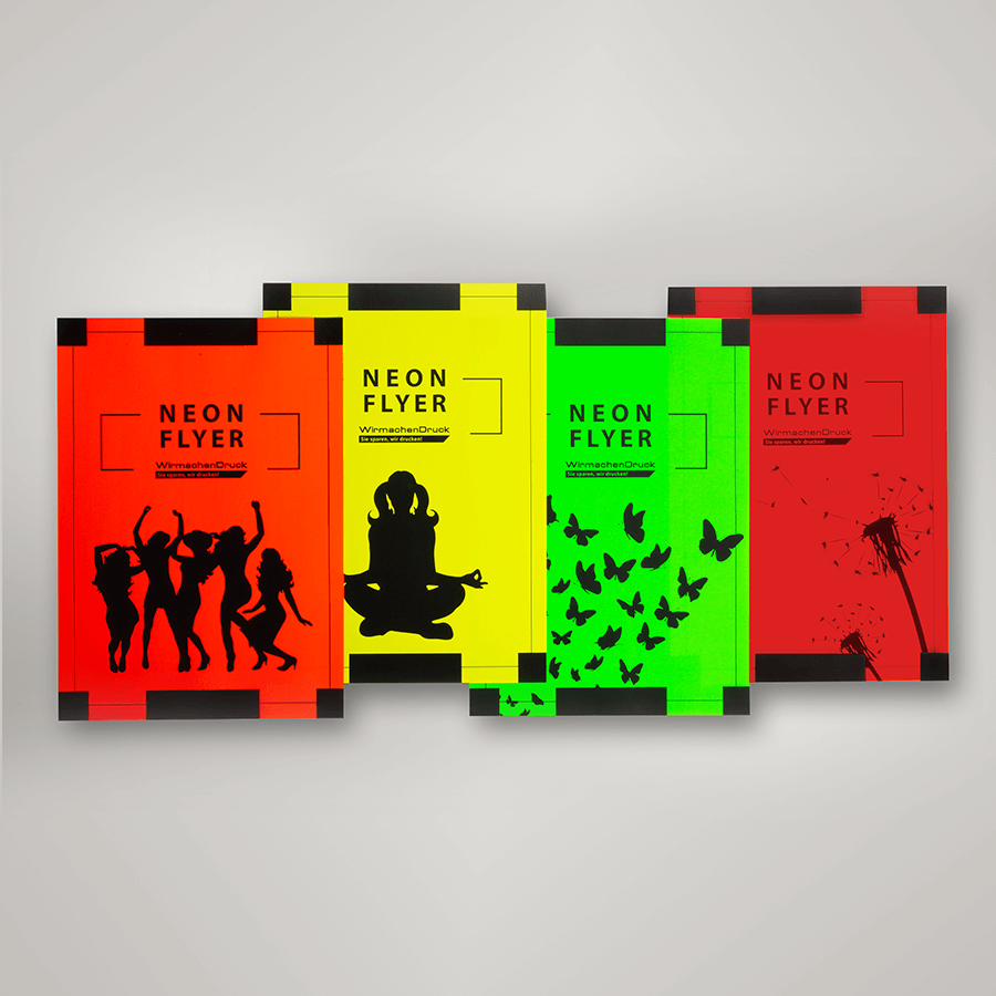 neon aufkleber drucken