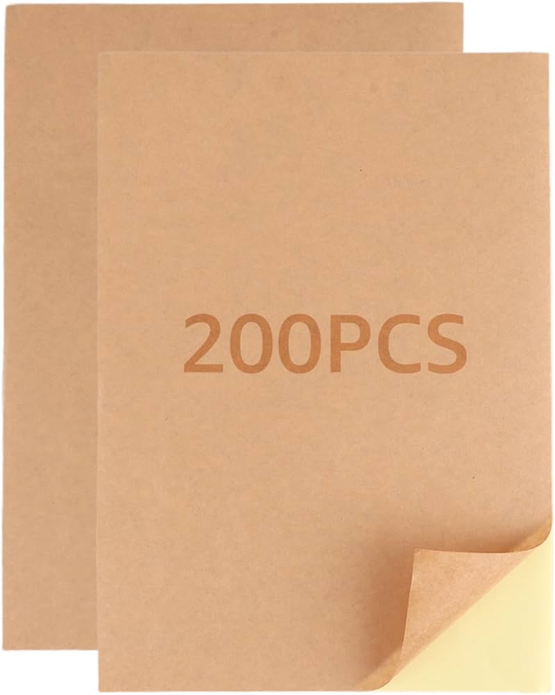 kraftpapier etiketten selbstklebend