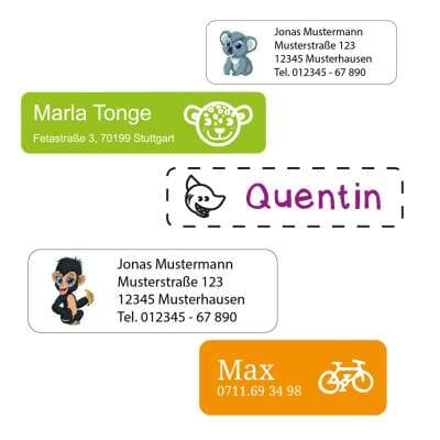 adressaufkleber billig