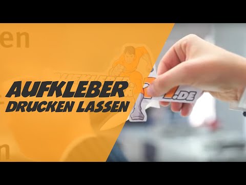 aufkleber drucken deutschland