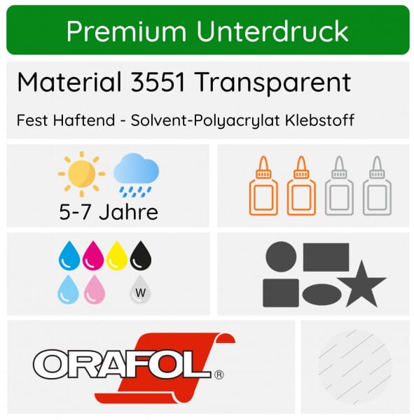 aufkleber durchsichtig drucken