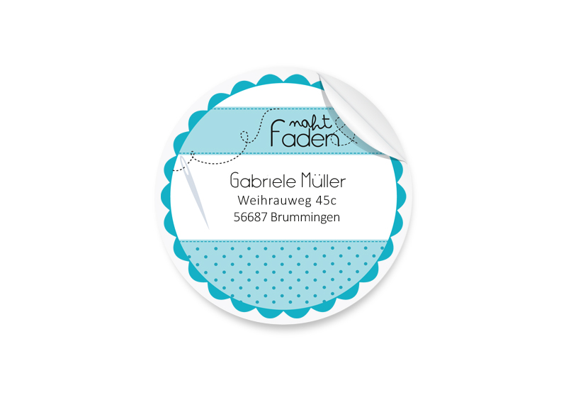 namensaufkleber drucken lassen