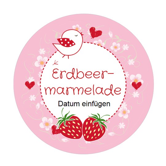 etiketten für marmelade