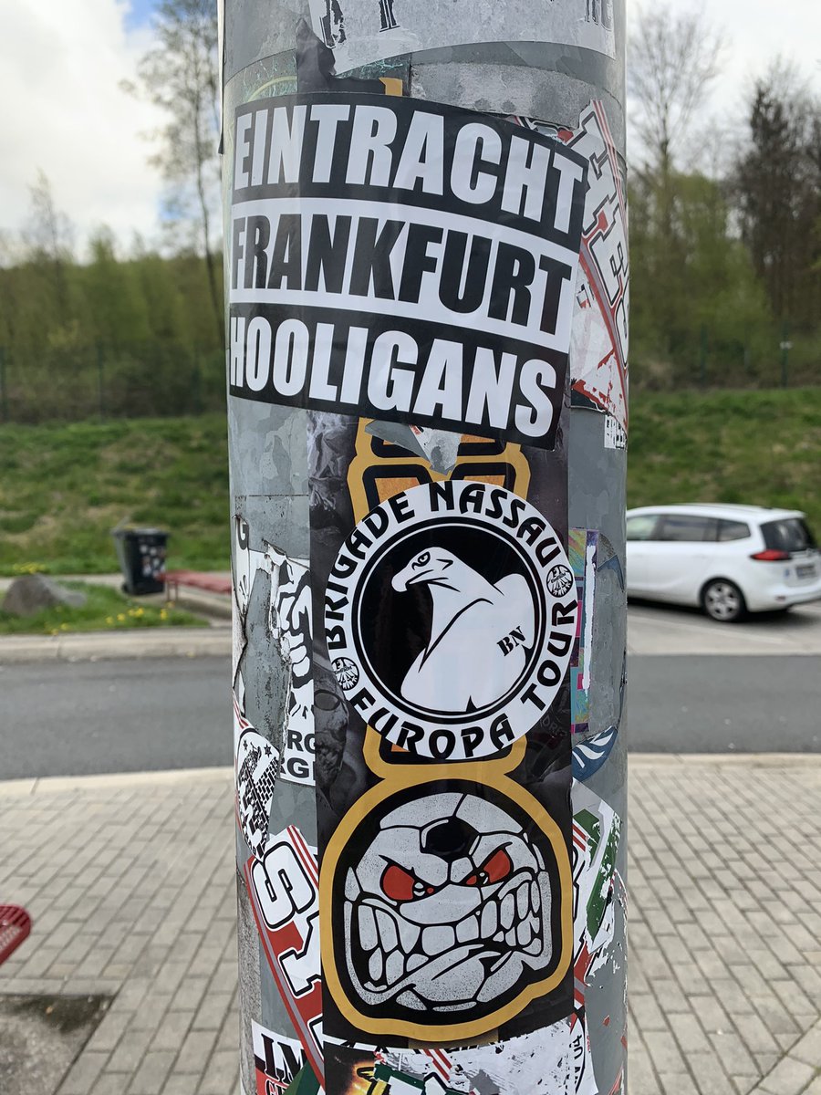 eintracht frankfurt aufkleber