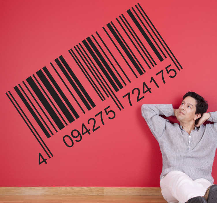 barcode aufkleber