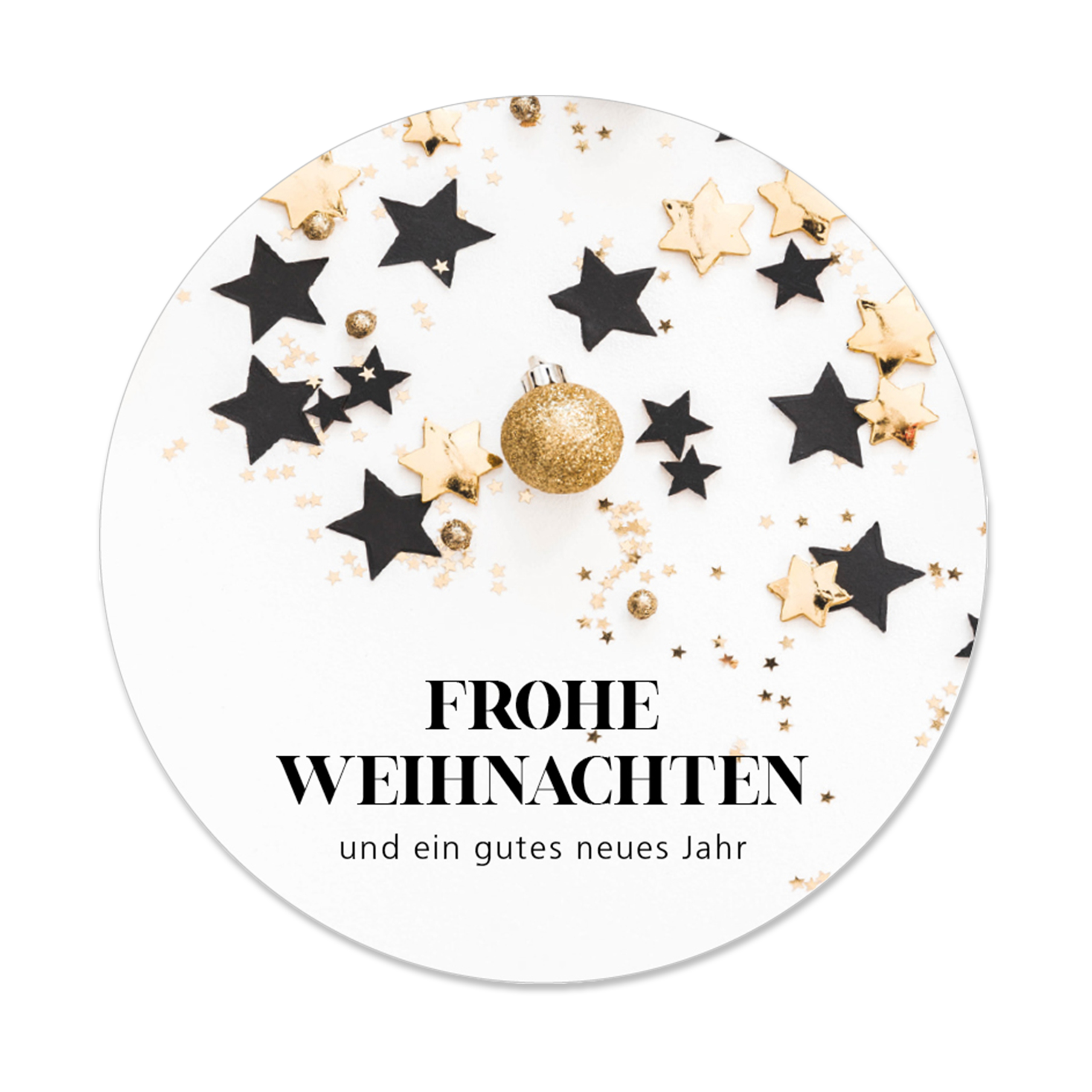 frohe weihnachten aufkleber