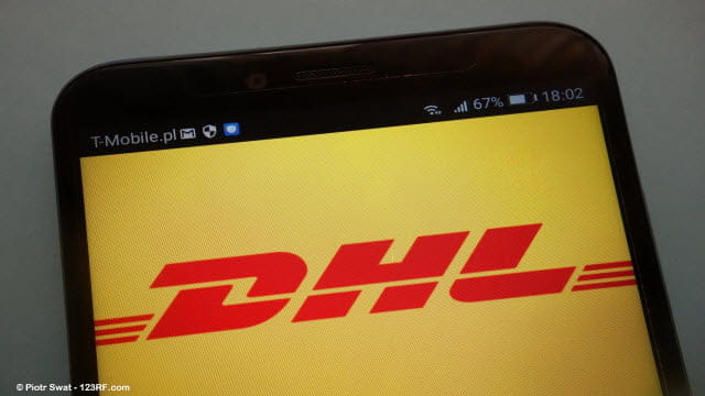 adressaufkleber dhl