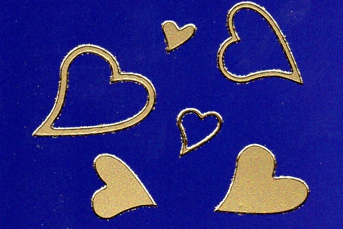 aufkleber herz